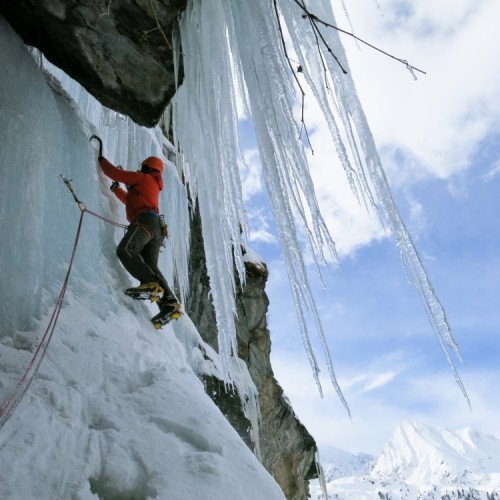 Cascade de glace - Mauvoisin