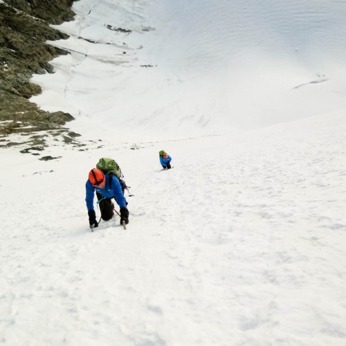 Face Nord Lenzspitze & Traversée Nadelhorn