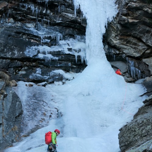 Cascade de glace - Cogne (Décembre 2015)