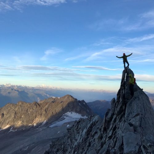 Bietschhorn (3934m) arête W