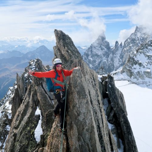 Traversée de l'aiguille d'Entrèves