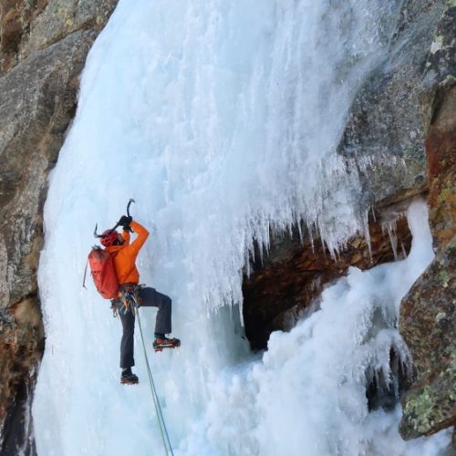 Cascades de glace à Cogne