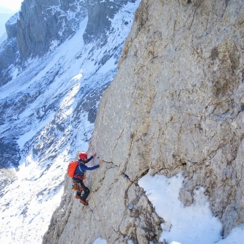 Wildhorn - pilier NE (Germannrippe)